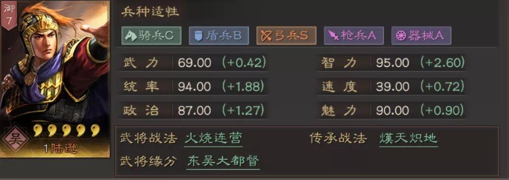 三国志战略版陆逊怎么样